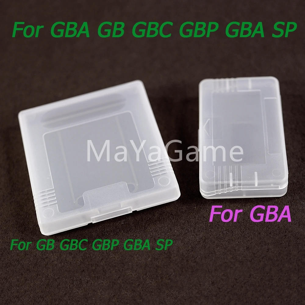 50шт OCGAME за Game Boy за GBA GB, GBC GBP GBA SP Прозрачни кутии за игрални касети за Подмяна на кутии за съхранение слот касети Изображение 0