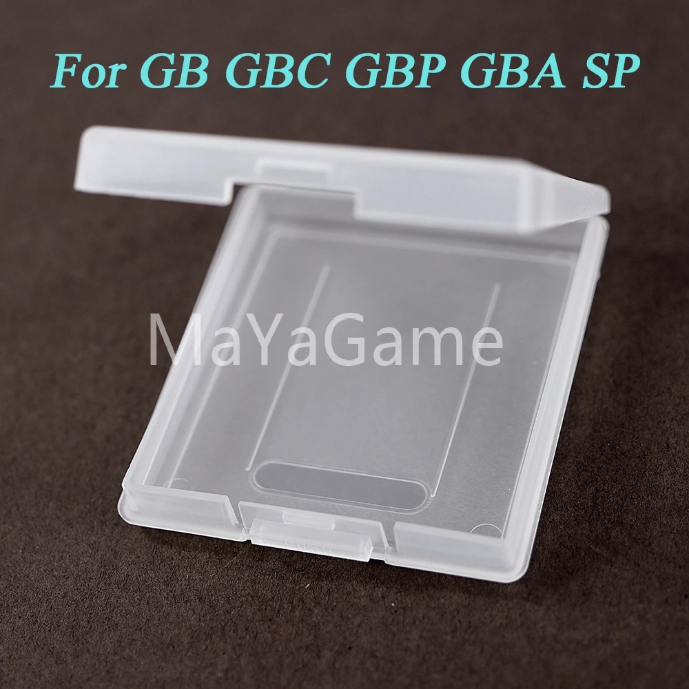 50шт OCGAME за Game Boy за GBA GB, GBC GBP GBA SP Прозрачни кутии за игрални касети за Подмяна на кутии за съхранение слот касети Изображение 4