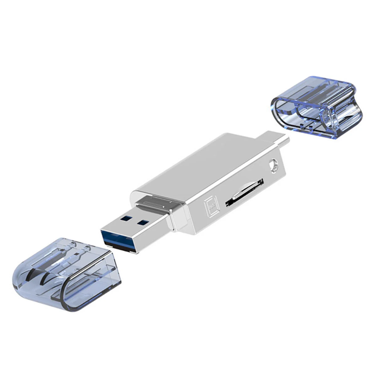 USB-C Type C / от USB 2.0 NM до Nano Карта памет TF четец за карти Micro-SD карти за мобилни телефони и лаптопи Huawei Изображение 4