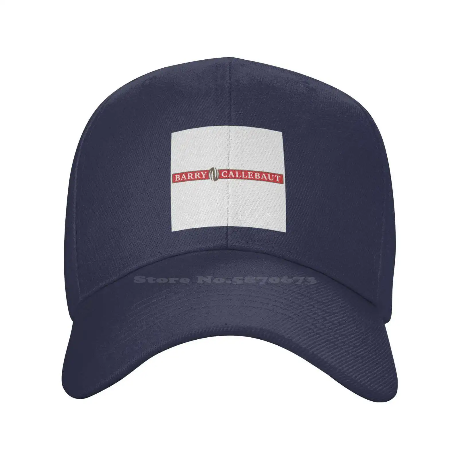 Графична дънкови и ежедневни шапка с логото на Barry Callebaut, вязаная капачка, бейзболна шапка Изображение 0