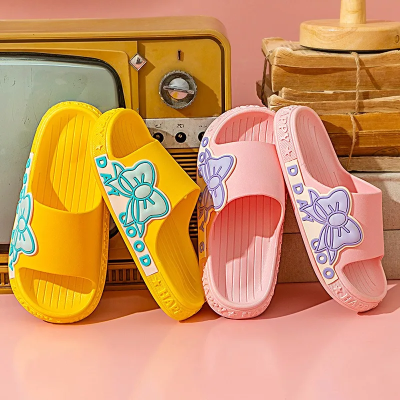 Детски чехли, летни плажни сандали-чехли за момичета, детски баня, домашни чехли за родители и деца, Детска домашни обувки Изображение 2