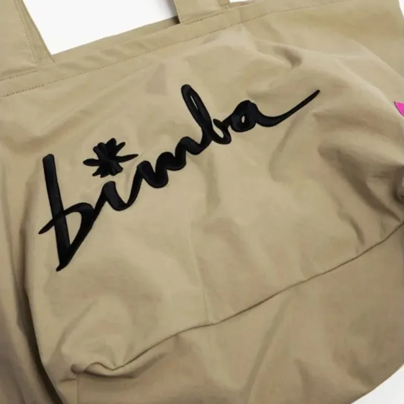 Модни чанти с бродирани букви Чанта-тоут голям капацитет ежедневни чанти през рамо Лека водоустойчива чанта за пазаруване за жени Изображение 4