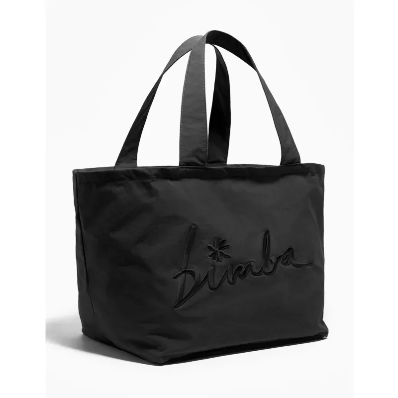Модни чанти с бродирани букви Чанта-тоут голям капацитет ежедневни чанти през рамо Лека водоустойчива чанта за пазаруване за жени Изображение 5