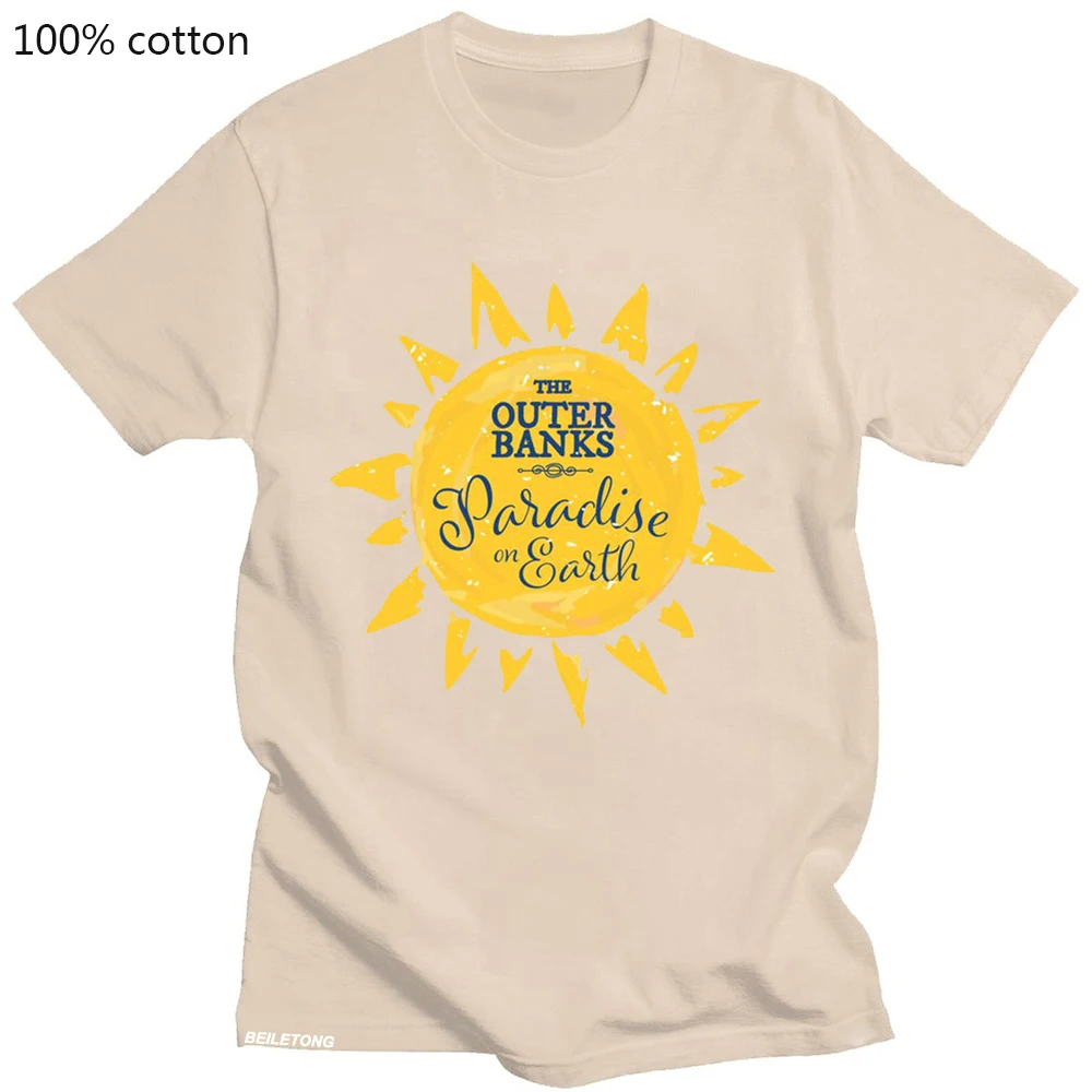 Тениска Поуг Life Outer Banks TV Ulzzang Graphic Битник Женска Тениска със забавна принтом За момичета, Черна риза с кръгло деколте, 100% Памук Изображение 2
