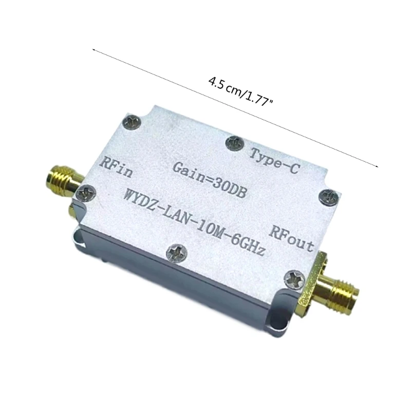 Усилвател с ниско ниво на шума на 10 М-6 Ghz приемник за подаване на сигнал с висока плоскостностью 30 DB Изображение 5
