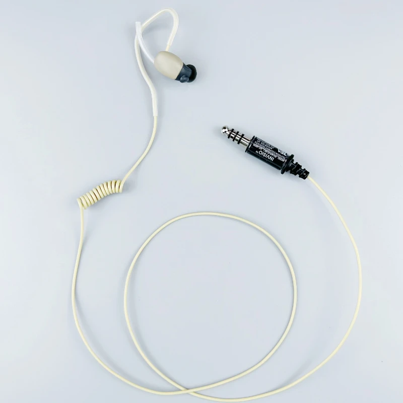Ушите Seiko INVISIO M3 с костна проводимост с пясъчен цвят с четырехсекционным приставка адаптер Изображение 0