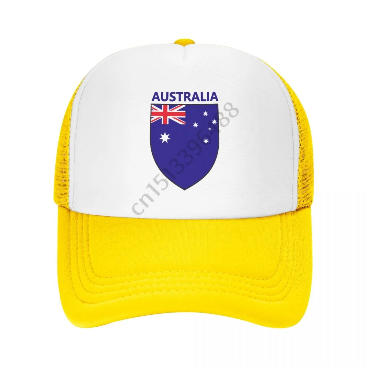 Австралия, шапки шофьор на камион, бейзболна шапка лятна от слънцето, Дишаща Регулируема мъжка шапка за риболов на открито Изображение 0