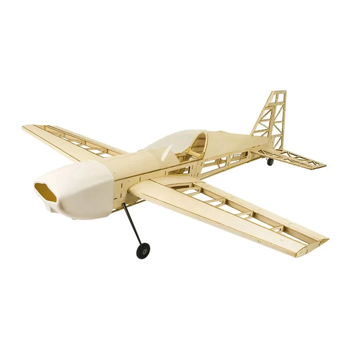 Радиоуправляеми дървен самолет Extra330 Рама без капачки Размах на крилата 1000 мм, Комплект за монтаж на модели от балса дърво Изображение 3